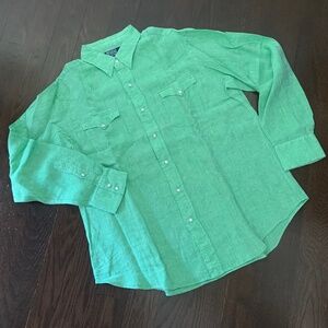 Polo Ralph Lauren Mens linen shirt